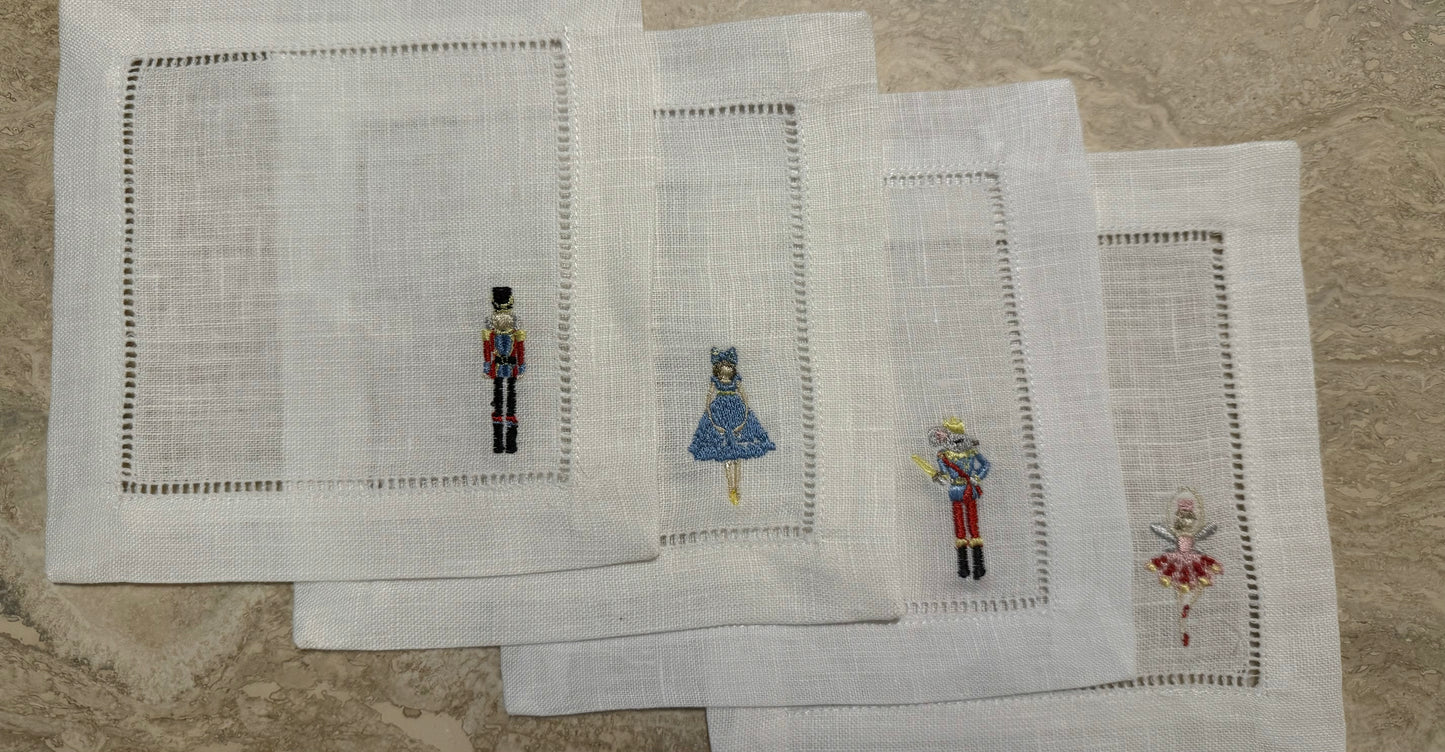 Nutcracker - Cocktail Napkins (set of 4)