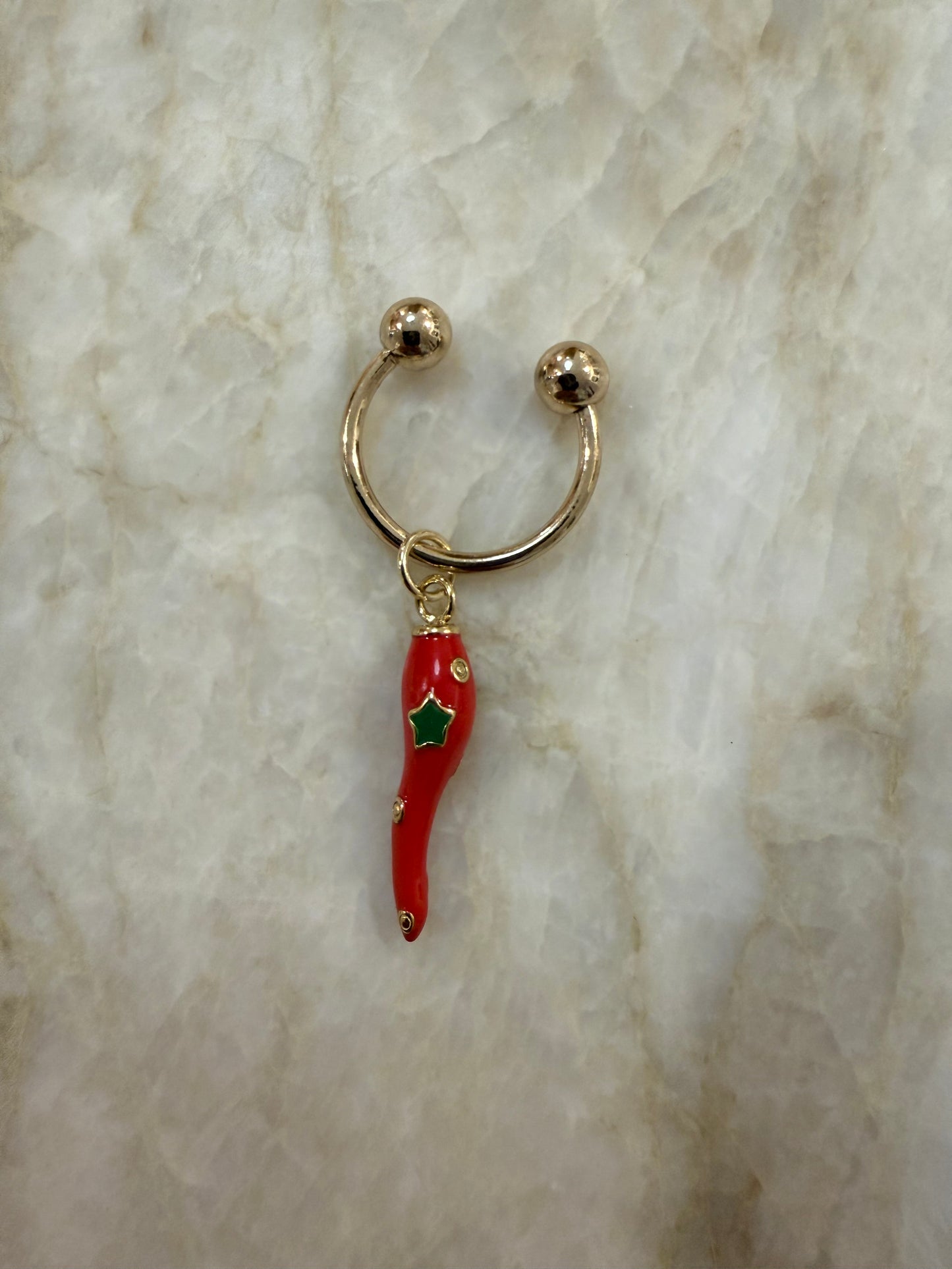 Red Chili Pepper - Wine Charm