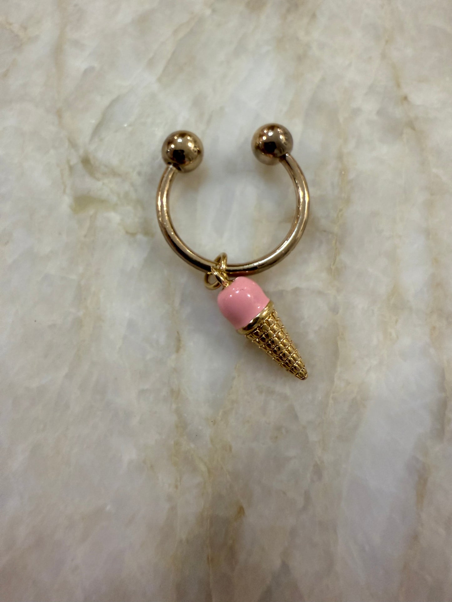 Ice Cream Cone - Wine Charm