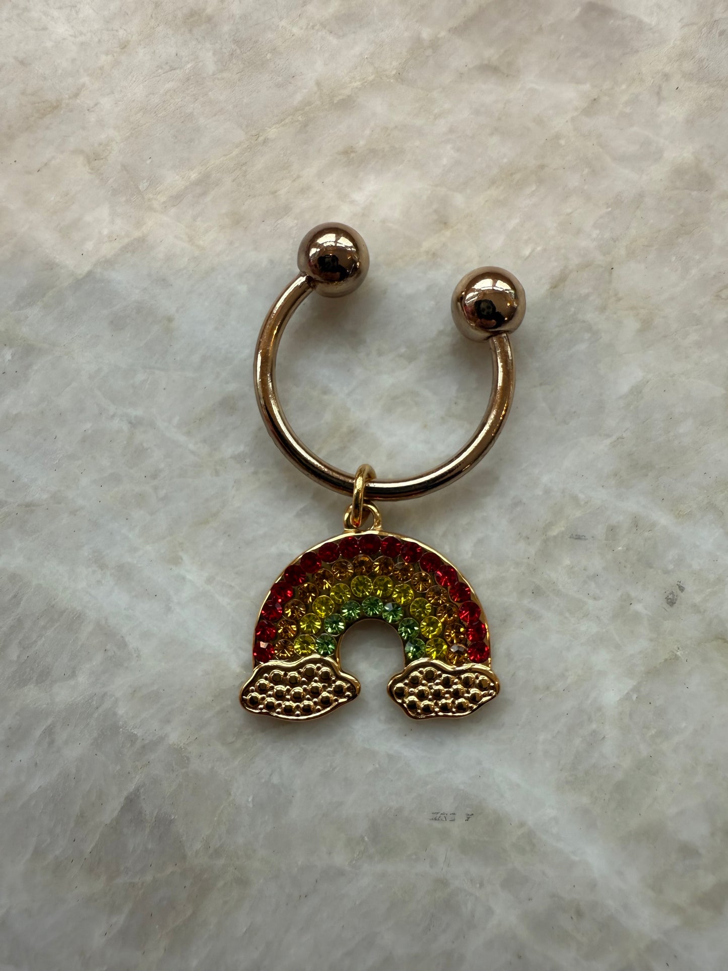 Colorful Rainbow - Wine Charm