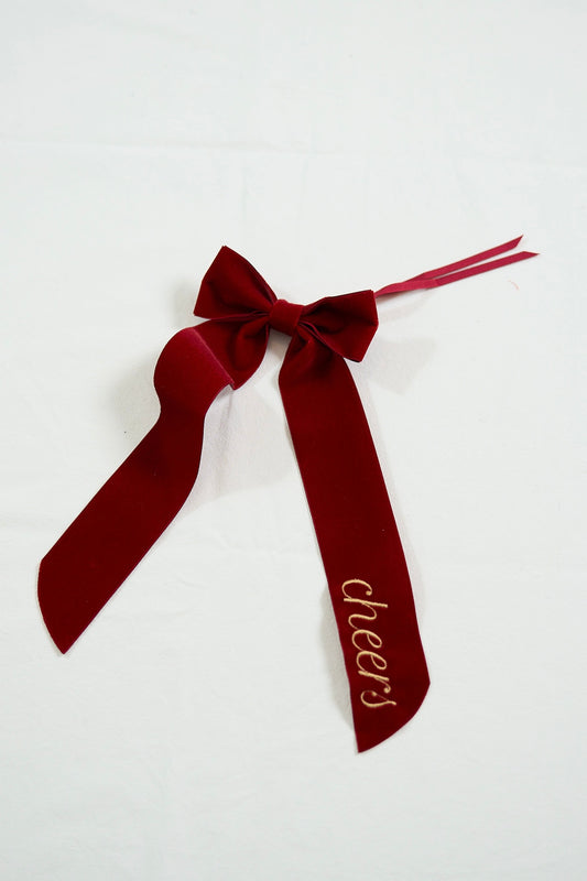 CUSTOM - Velvet Napkin Bow